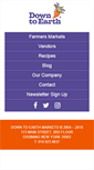 Mobile Screenshot of downtoearthmarkets.com